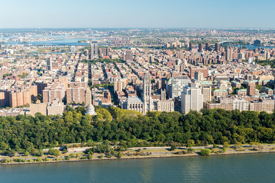 Aerial View of Manhattan, New York