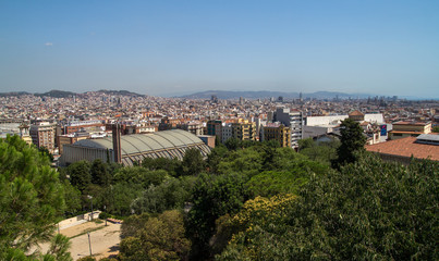Fototapeta na wymiar View of Barcelona, Spain