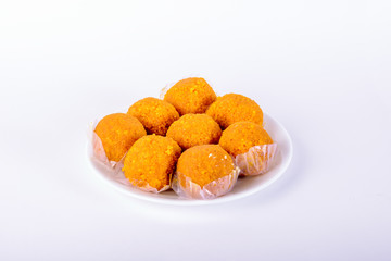 Motichoor Laddoo (Indian Sweet)