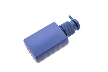 Plastic bottle isolated on white background