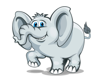 Smiling elephant