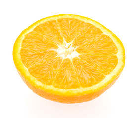 Orange isolated on white