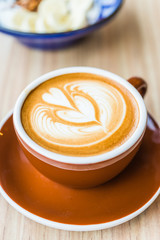 Latte coffee