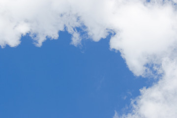 Beauty clouds and blue sky