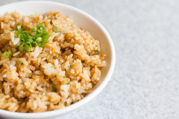 Garlic fried rice