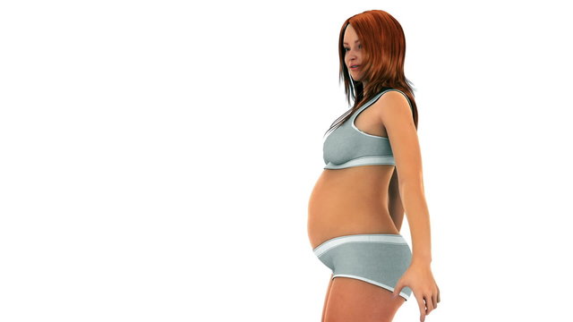 Women Body Changes Transformation During Pregnancy