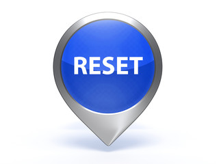 reset pointer icon on white background