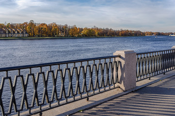 fence waterfront