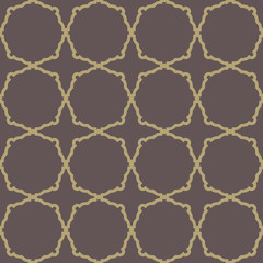 Naklejka premium Geometric Seamless Vector Abstract Pattern