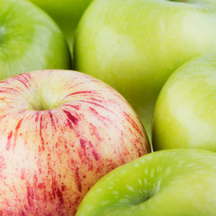 close-up fresh apple fruit