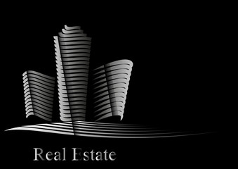 Real Estate vector