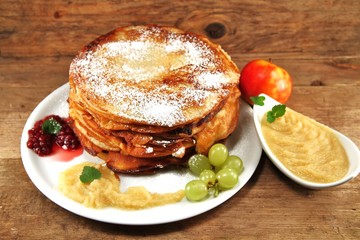 Crepes zur Weihnachtszeit