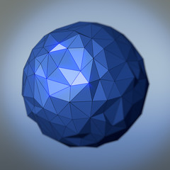 Blue sphere