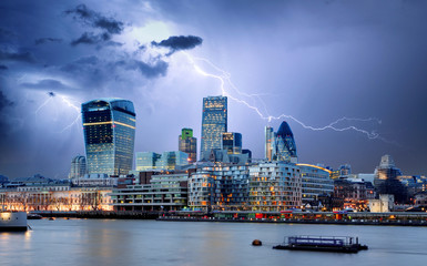 Fototapeta premium City of London, Wielka Brytania
