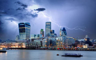 Abwaschbare Fototapete London City of London, Großbritannien