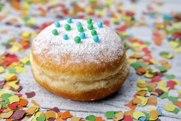 Jelly Donut and Confetti