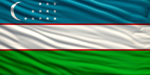 flag of Uzbekistan