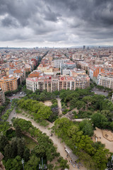 Barcelona Cityscape from Above