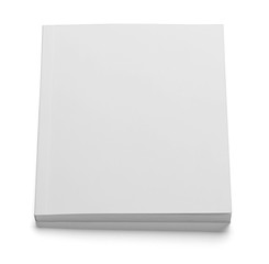 book notebook textbook white blank paper template