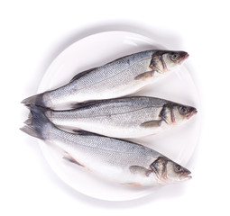 herrings on a plate