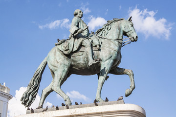 Obraz premium Equestrian statue