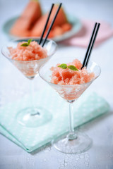 Wassermelonensorbet