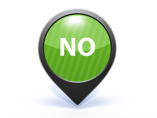 no pointer icon on white background