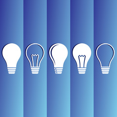 Light bulb icons