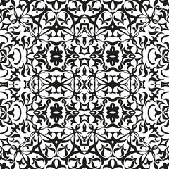 Abstract seamless floral background