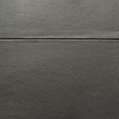 Fototapeta premium Black leather material fragment