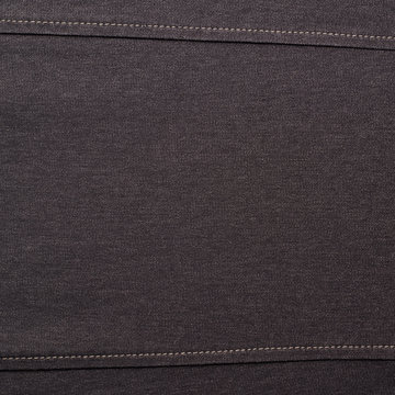 Black jeans cloth material fragment