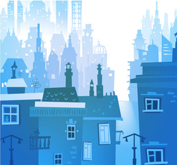 Fototapeta premium City background