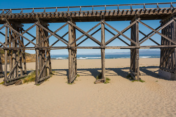 Pudding Creek Trestle, Fort Bragg, California