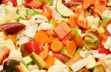 various vegetables