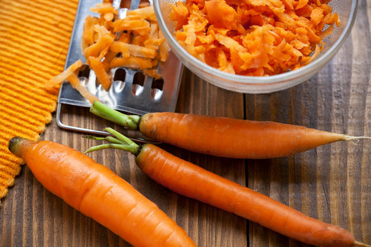 fresh grated carrot