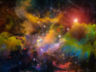 Fototapeta na wymiar Nebula Arrangement
