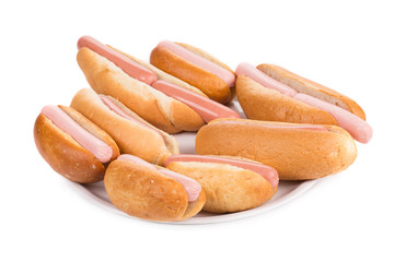 Bunch of hotdogs