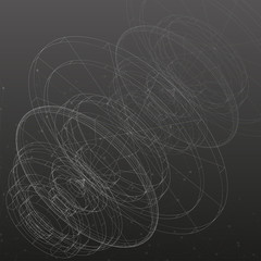 Conceptual vector Design template. Abstract Background Vector