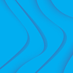 Blue Light Wave Abstract Background
