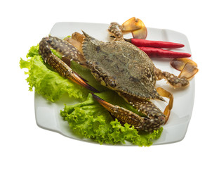 Raw crab