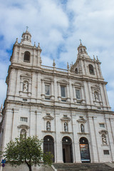 Fototapeta na wymiar Igreja da Sao Vicente de Fora Lisboa