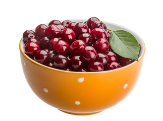 Cherry in the bowl
