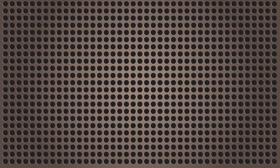 Abstract bronze metal background with pattern - vector