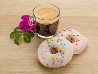 Glazed donuts