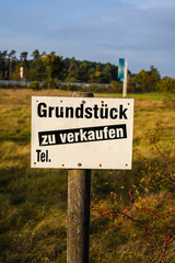 Grundstück zu verkaufen