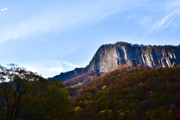 二口峡谷　磐司岩