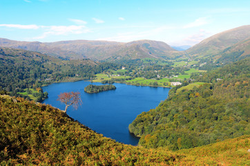 Grasmere Lake from Loughrigg Fell
