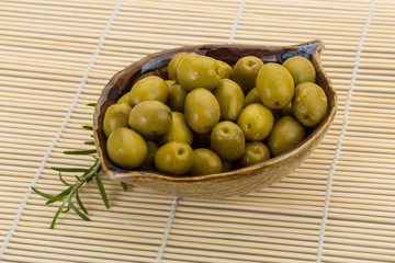 Green olives
