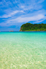 Fototapeta premium In Paradise Found In a Blue Heaven