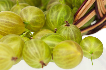 Ripe gooseberries
